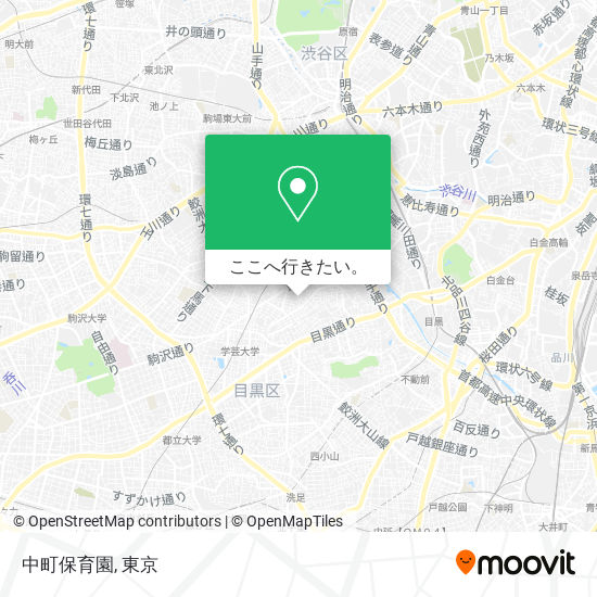 中町保育園地図