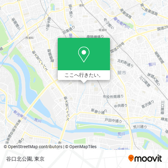 谷口北公園地図