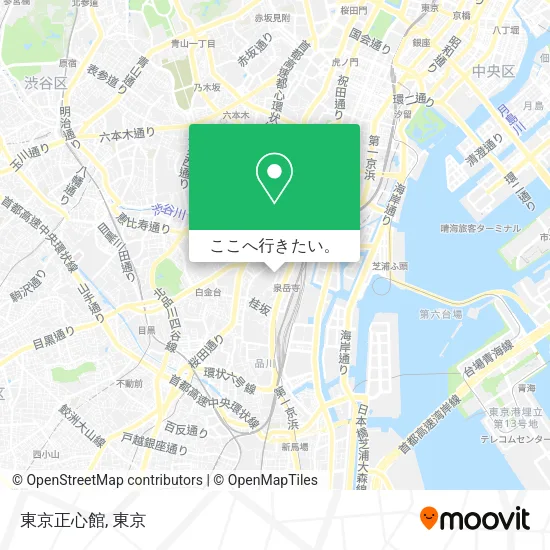 東京正心館地図