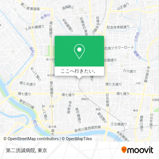 第二洪誠病院地図