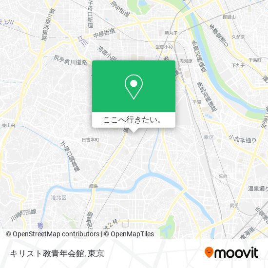 キリスト教青年会館地図