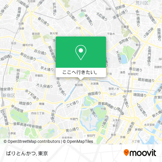 ばりとんかつ地図