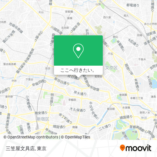 三笠屋文具店地図