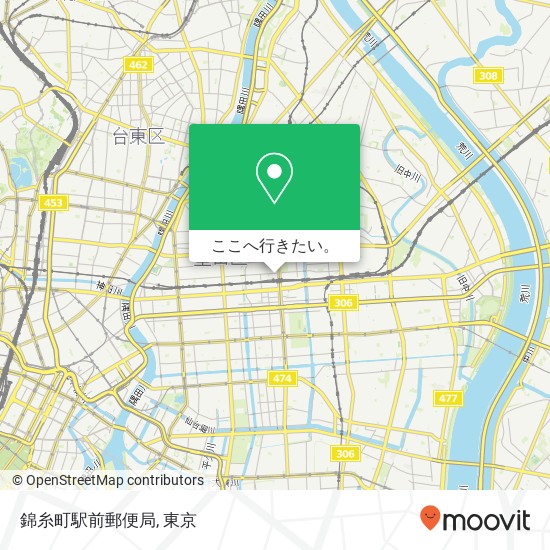 錦糸町駅前郵便局地図