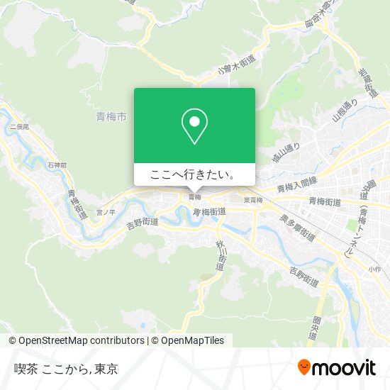 喫茶 ここから地図