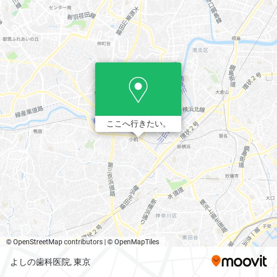 よしの歯科医院地図