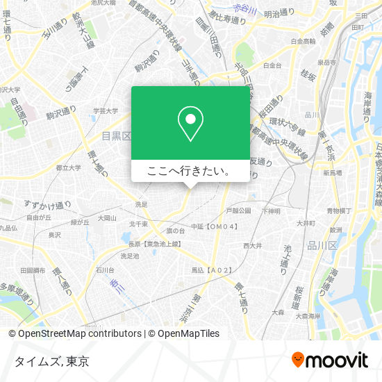 タイムズ地図