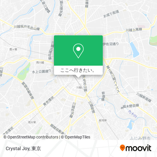 Crystal Joy地図