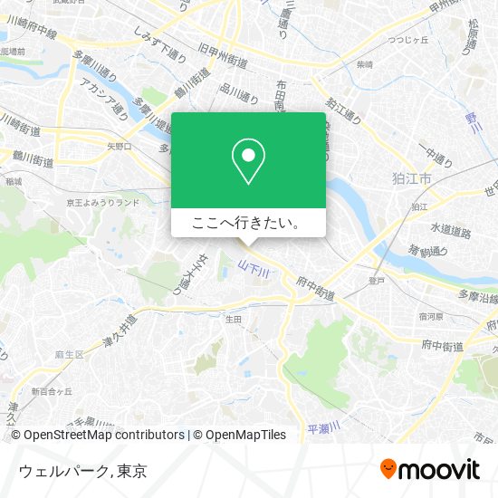 ウェルパーク地図