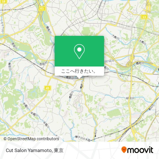 Cut Salon Yamamoto地図