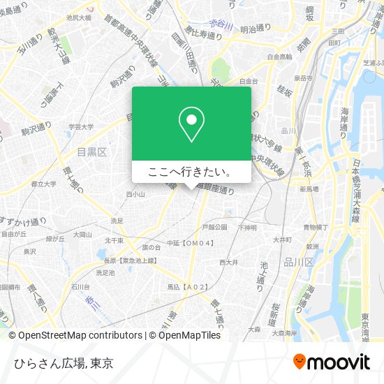 ひらさん広場地図