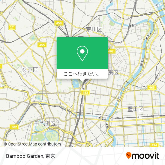 Bamboo Garden地図