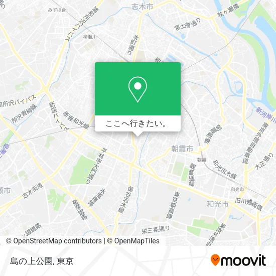 島の上公園地図