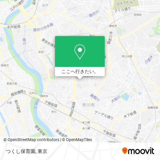 つくし保育園地図