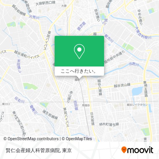 賢仁会産婦人科菅原病院地図