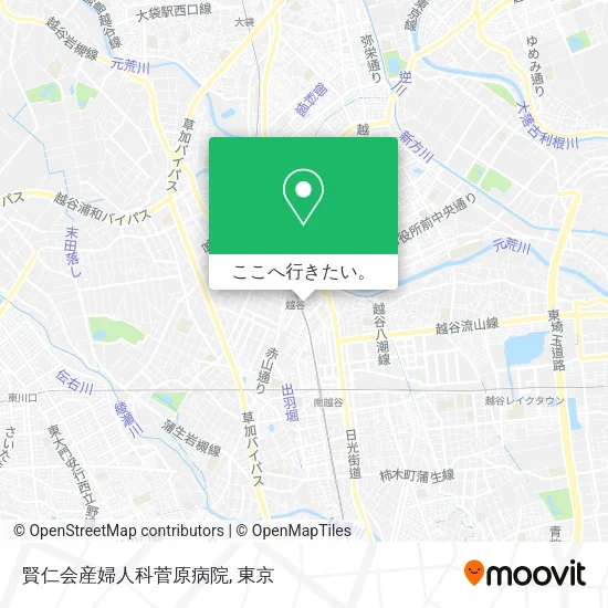 賢仁会産婦人科菅原病院地図