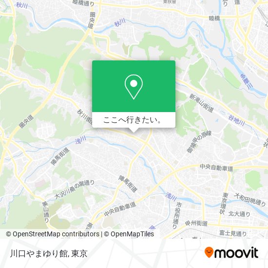 川口やまゆり館地図