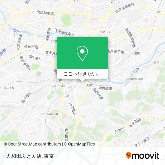 大和田ふとん店地図