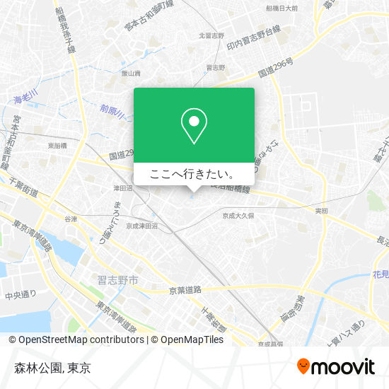 森林公園地図