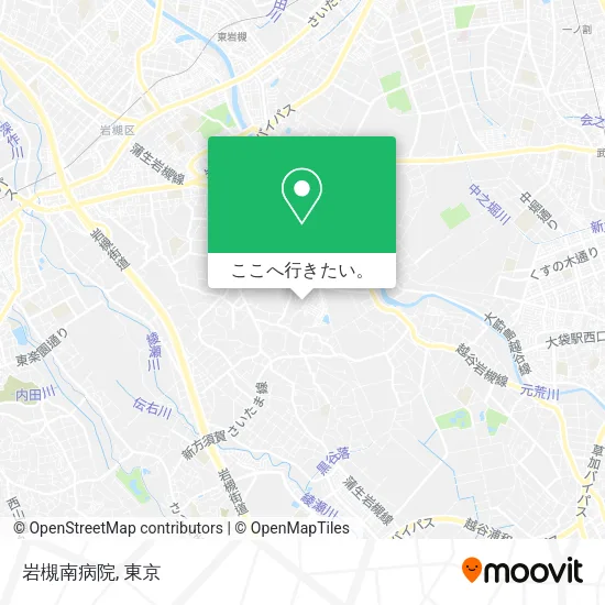 岩槻南病院地図
