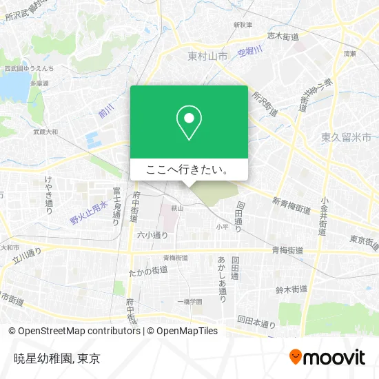 暁星幼稚園地図