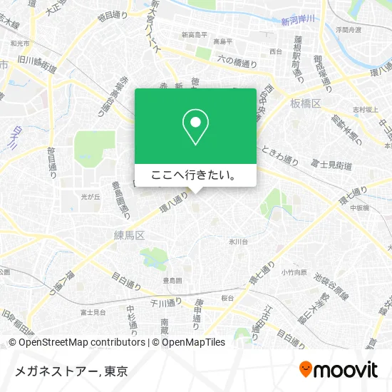 メガネストアー地図