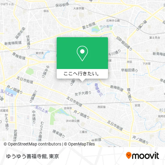 ゆうゆう善福寺館地図