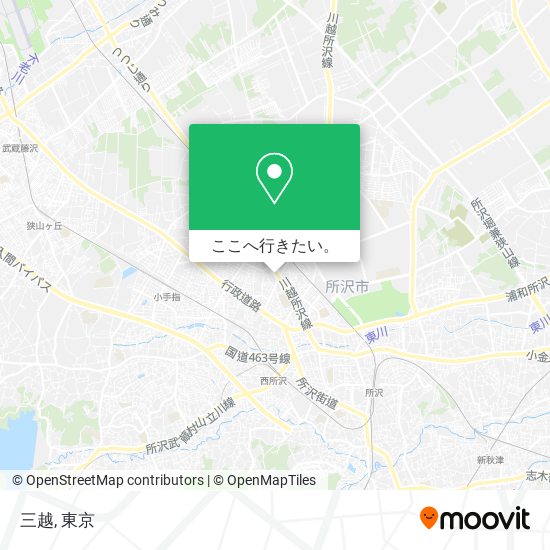 三越地図