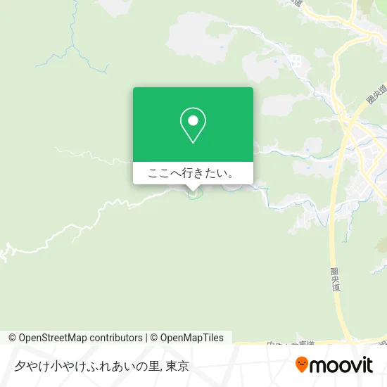 夕やけ小やけふれあいの里地図