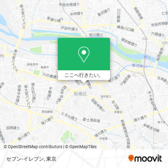 セブン-イレブン地図