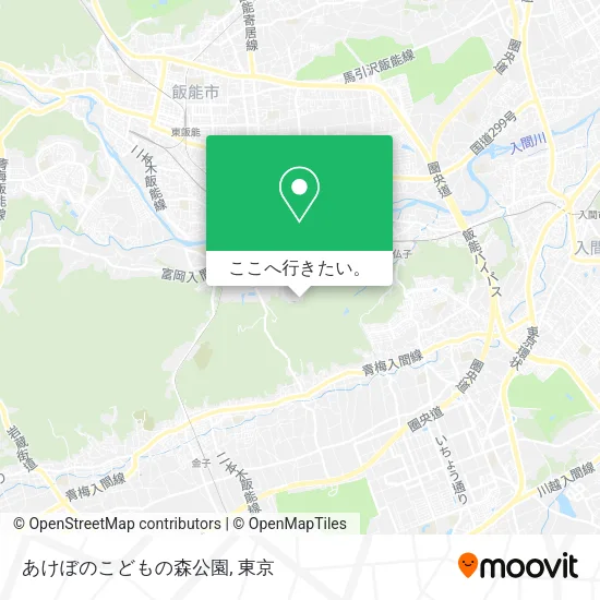 あけぼのこどもの森公園地図
