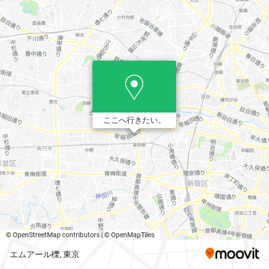 エムアール櫟地図