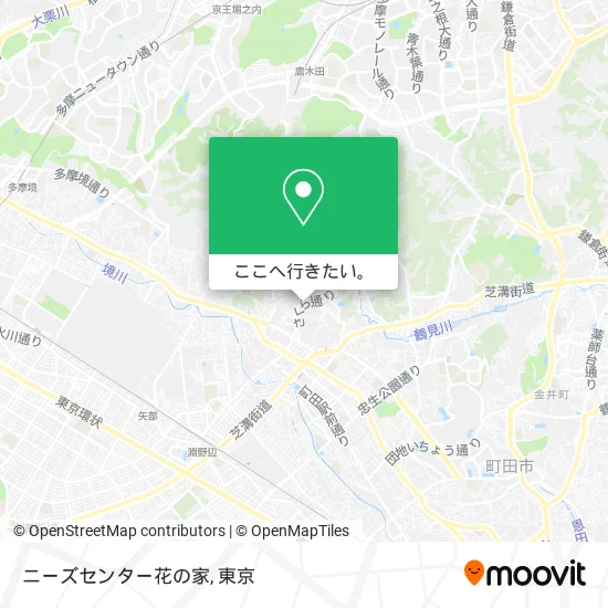 ニーズセンター花の家地図