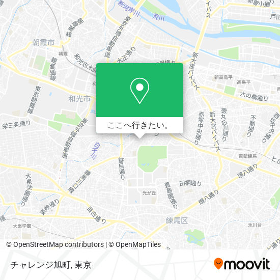 チャレンジ旭町地図