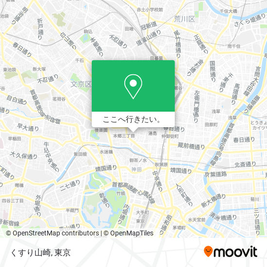くすり山崎地図