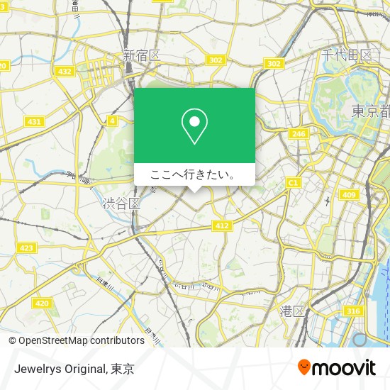 Jewelrys Original地図