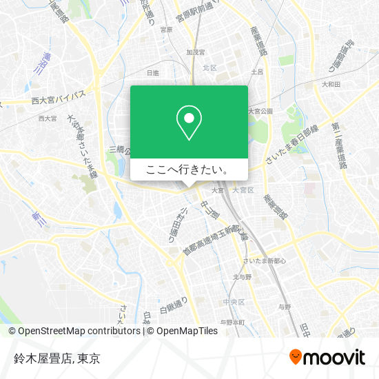 鈴木屋畳店地図