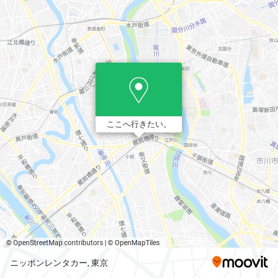 ニッポンレンタカー地図