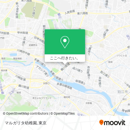 マルガリタ幼稚園地図