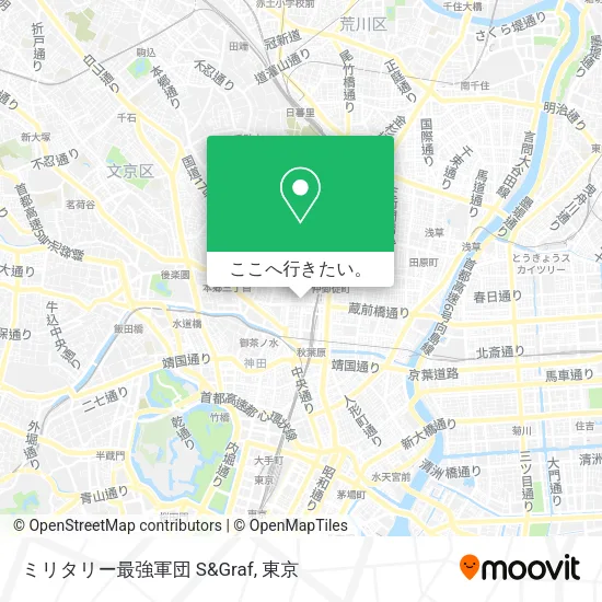 ミリタリー最強軍団 S&Graf地図