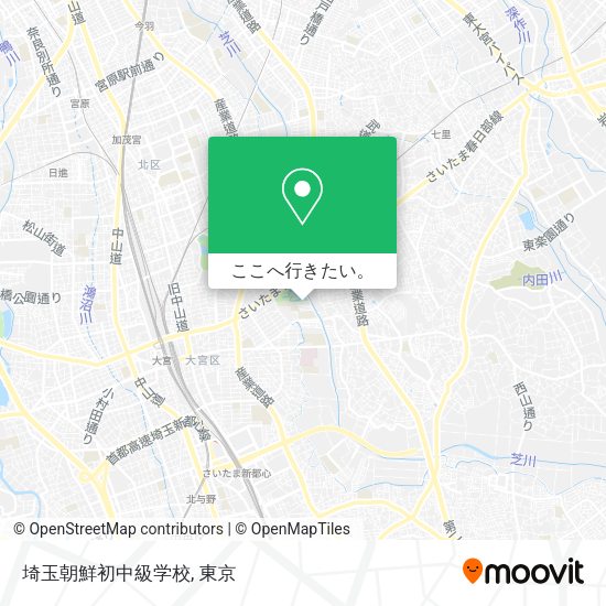 埼玉朝鮮初中級学校地図