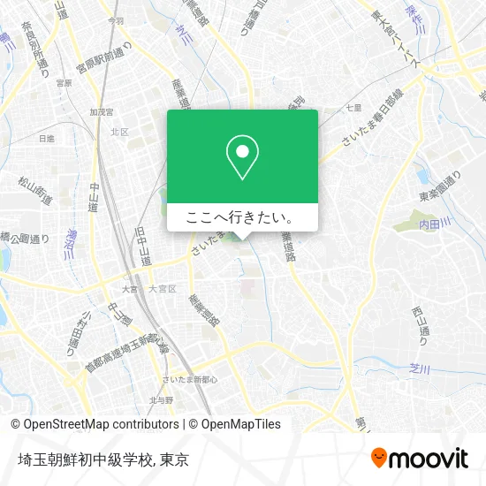埼玉朝鮮初中級学校地図