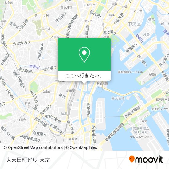大東田町ビル地図