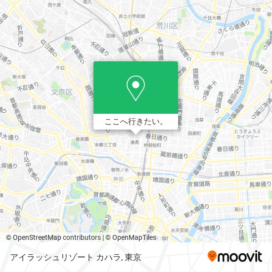 アイラッシュリゾート カハラ地図