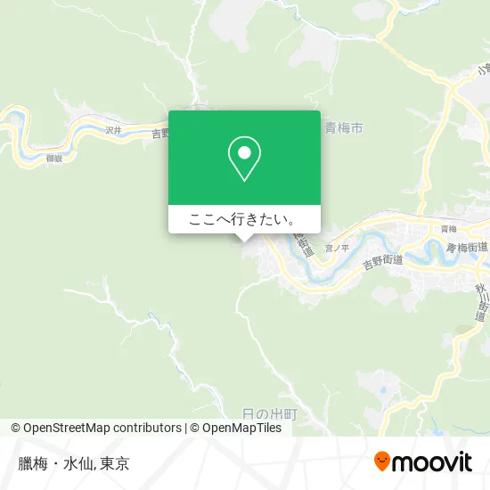 臘梅・水仙地図