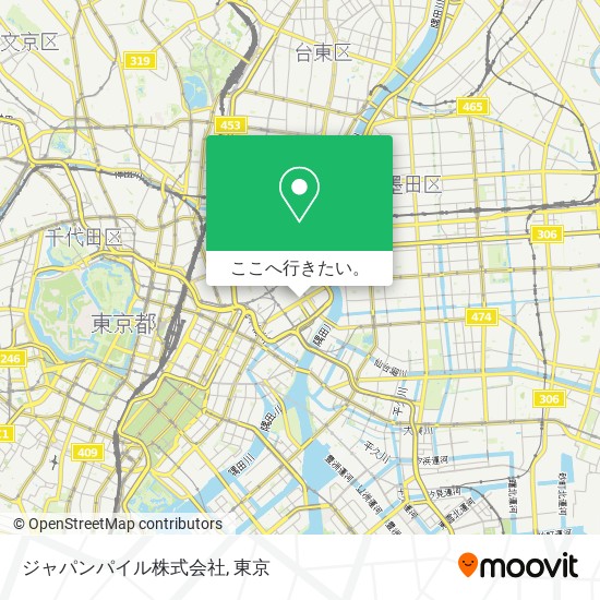 ジャパンパイル株式会社地図