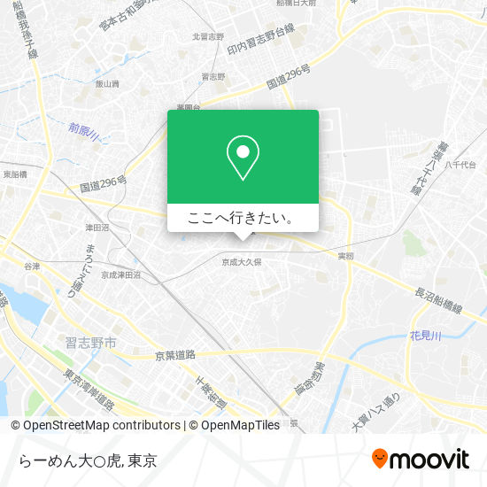 らーめん大○虎地図