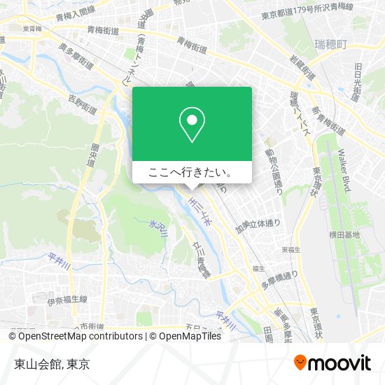 東山会館地図