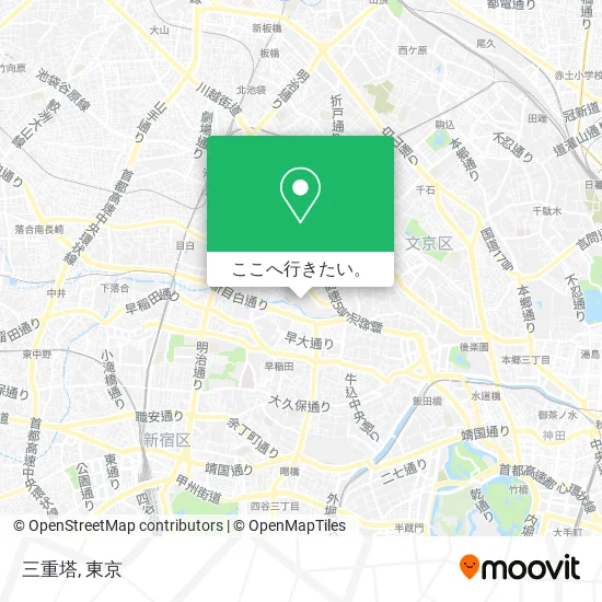 三重塔地図