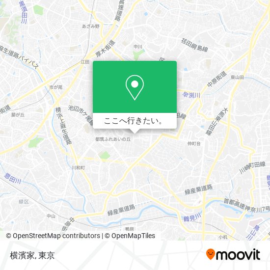 横濱家地図